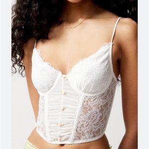 Out From Under Cherry ‘90s Lace Corset